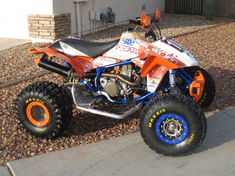 2008 Honda trx450r plastics #5